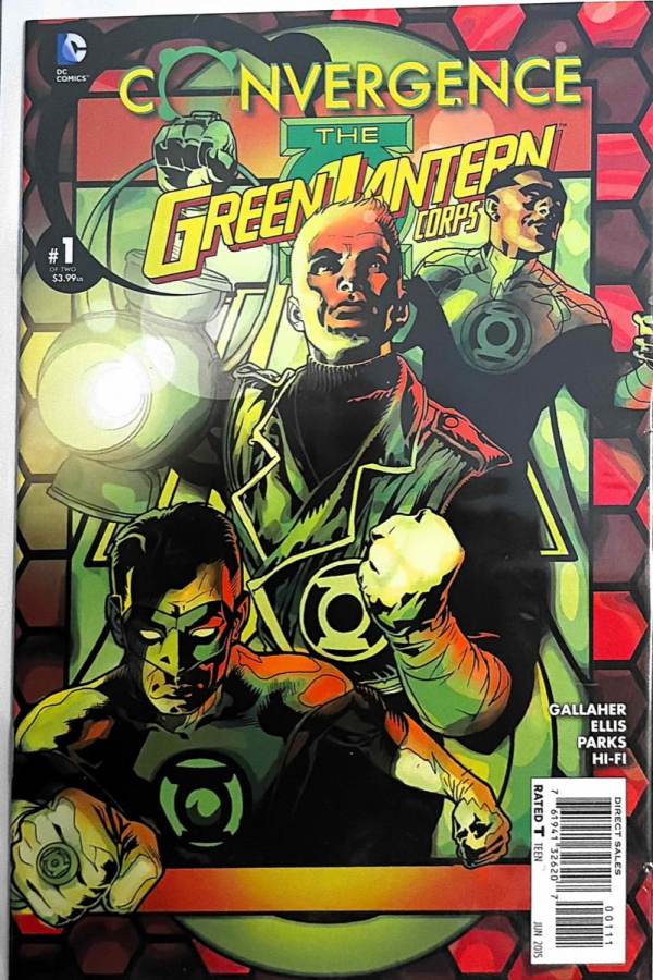 Convergence: Green Lantern Corps #1 cover