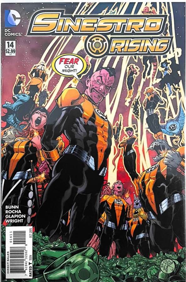 Sinestro #14 (2014) cover