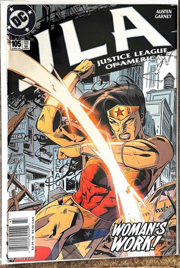JLA #105 cover