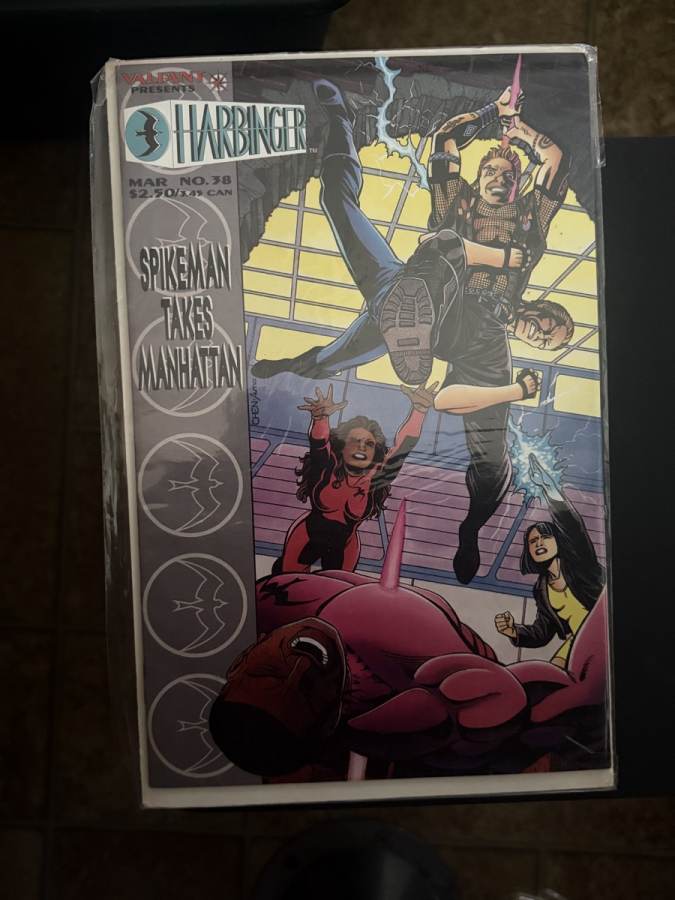 Harbinger #38 cover