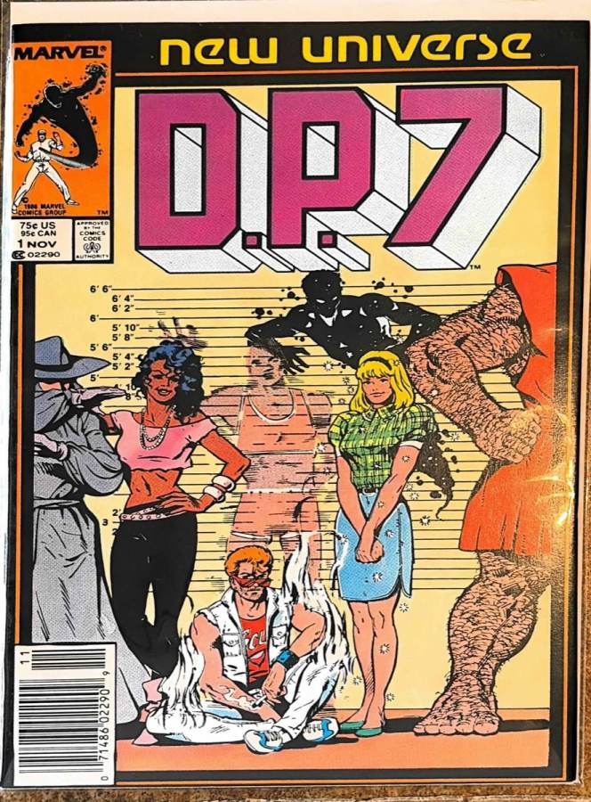 D.P. 7 #1 cover