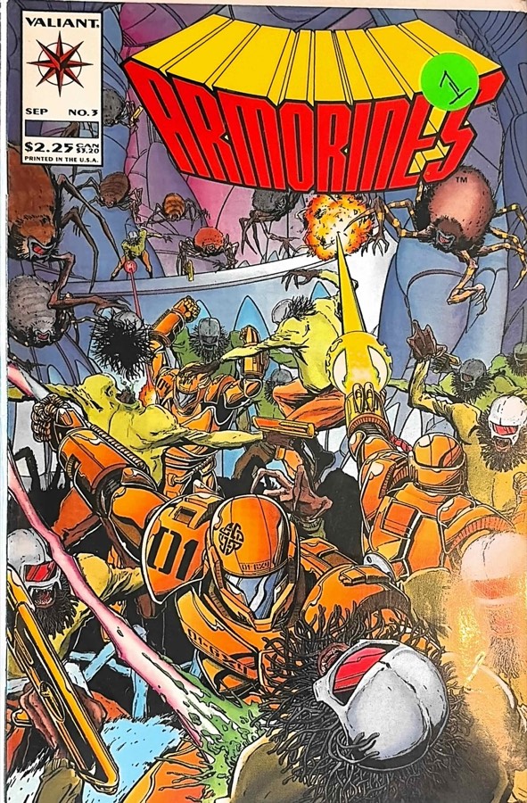 Armorines #3 cover