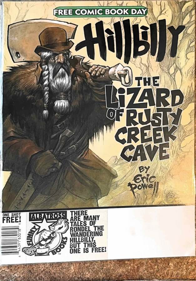 Hillbilly: The Lizard of Rusty Creek Cave #FCBD 2020 cover