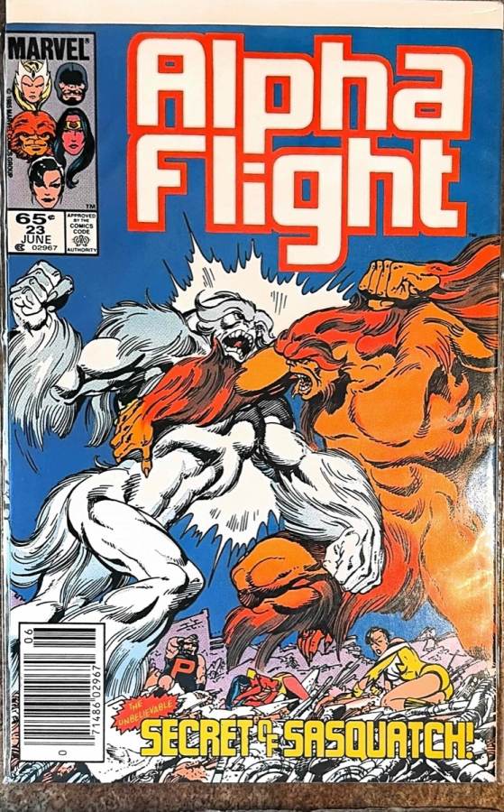 Alpha Flight #23 cover