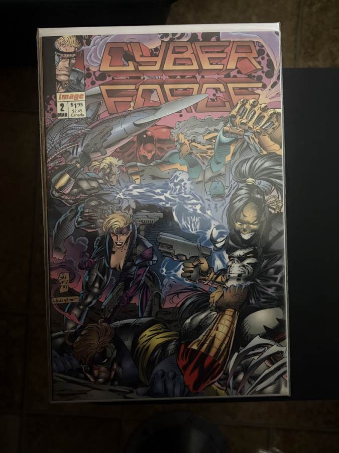 Cyberforce #2 cover