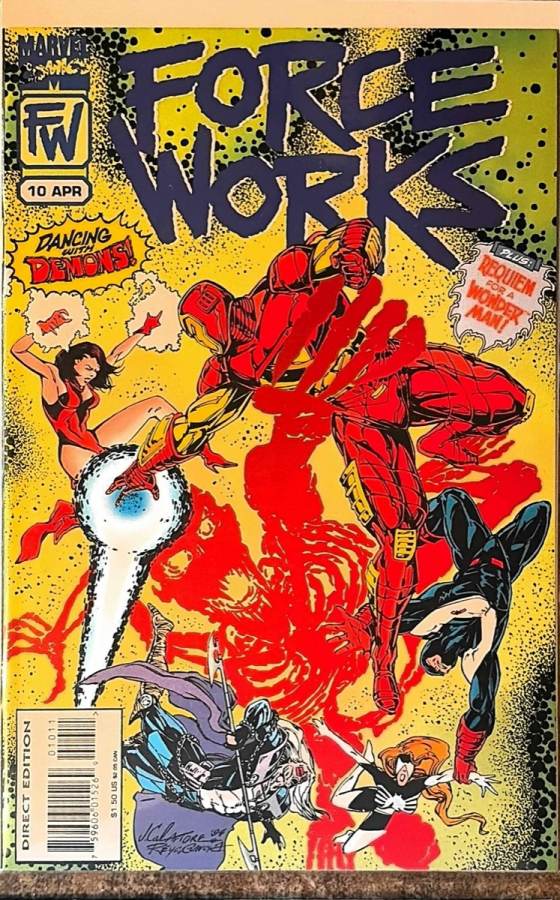 Force Works #10 cover