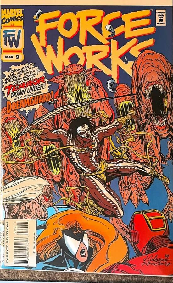 Force Works #9-15 reader lot (6 comics)