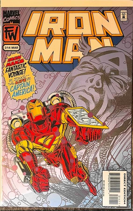 Iron Man #314 cover