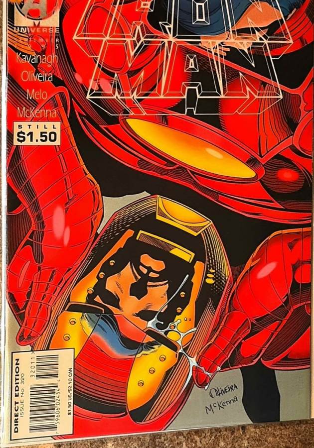 Iron Man #320 cover