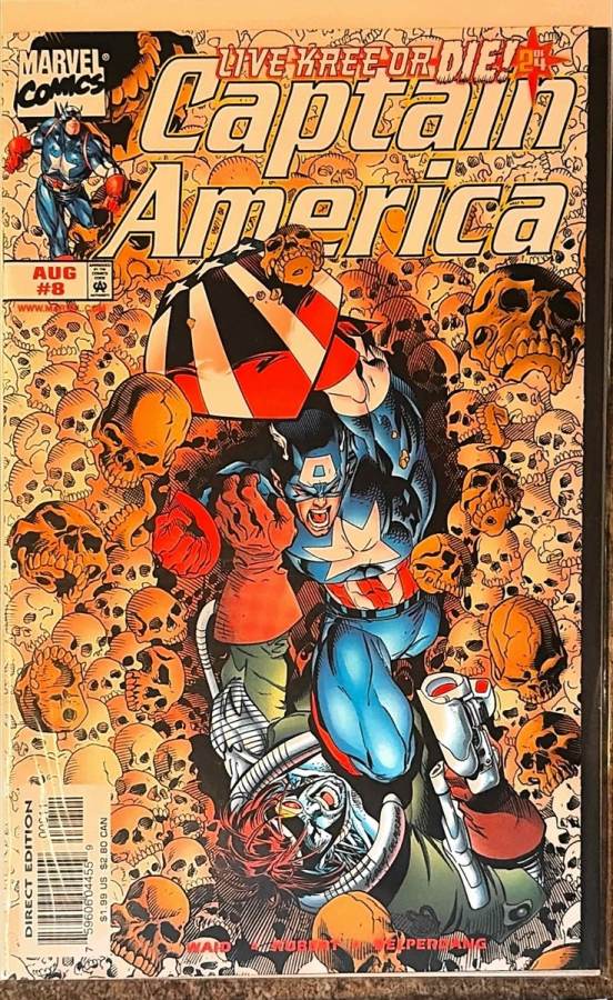 Captain America #8 cover