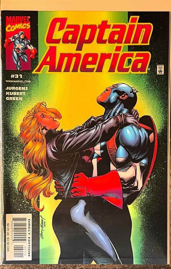 Captain America #31 cover