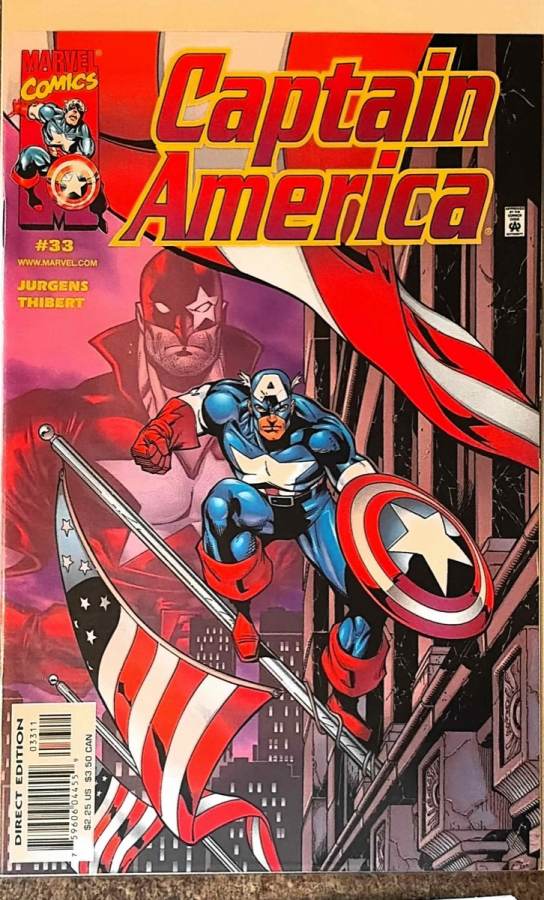 Captain America #33 cover