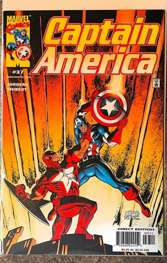 Captain America #37 cover