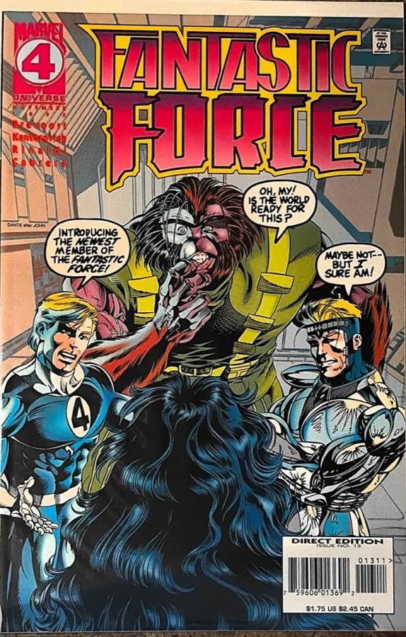 Fantastic Force #13 cover