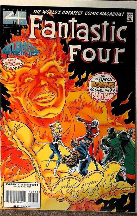 Fantastic Four #401 cover