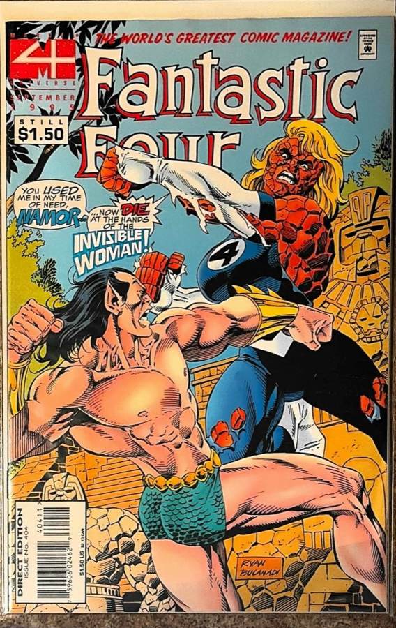 Fantastic Four #404 cover