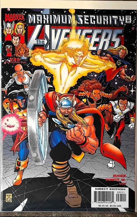 Avengers #35 cover