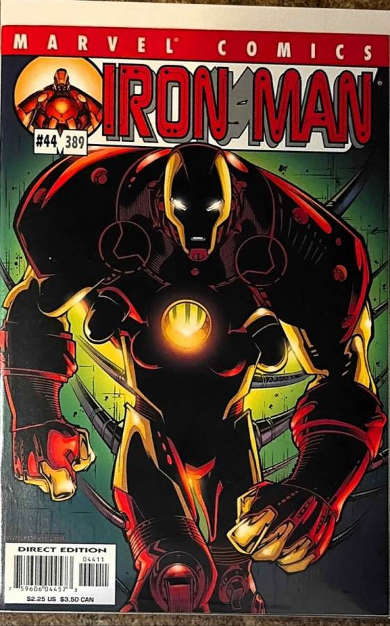 Iron Man #44 cover
