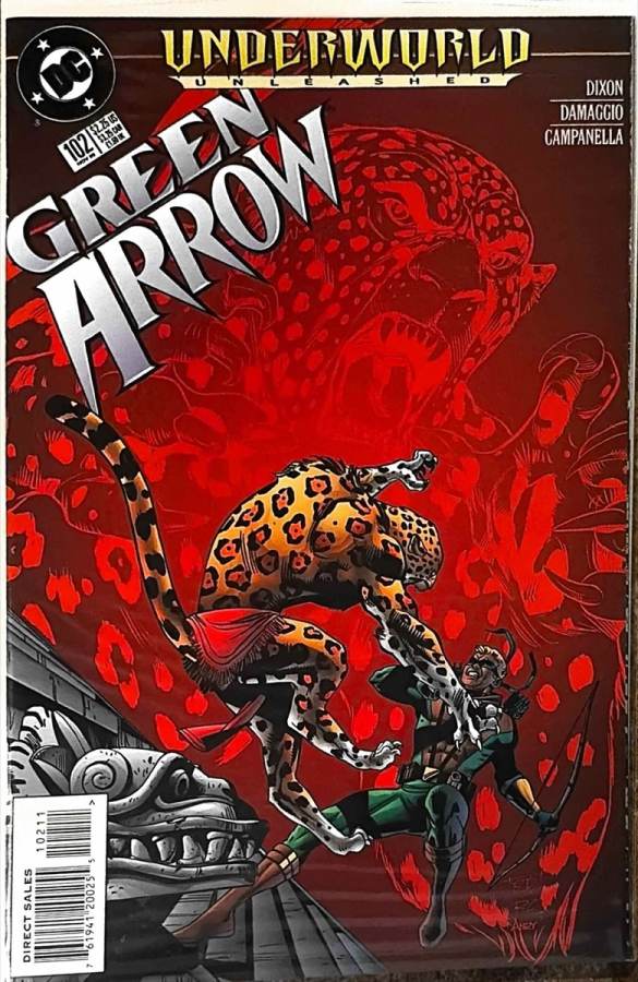 Green Arrow #102 cover