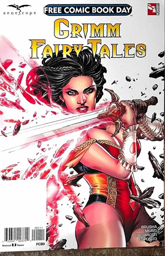 Grimm Fairy Tales #FCBD cover