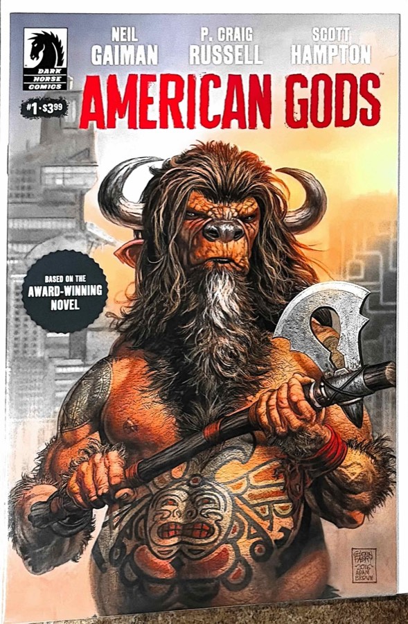 American Gods #1 cover