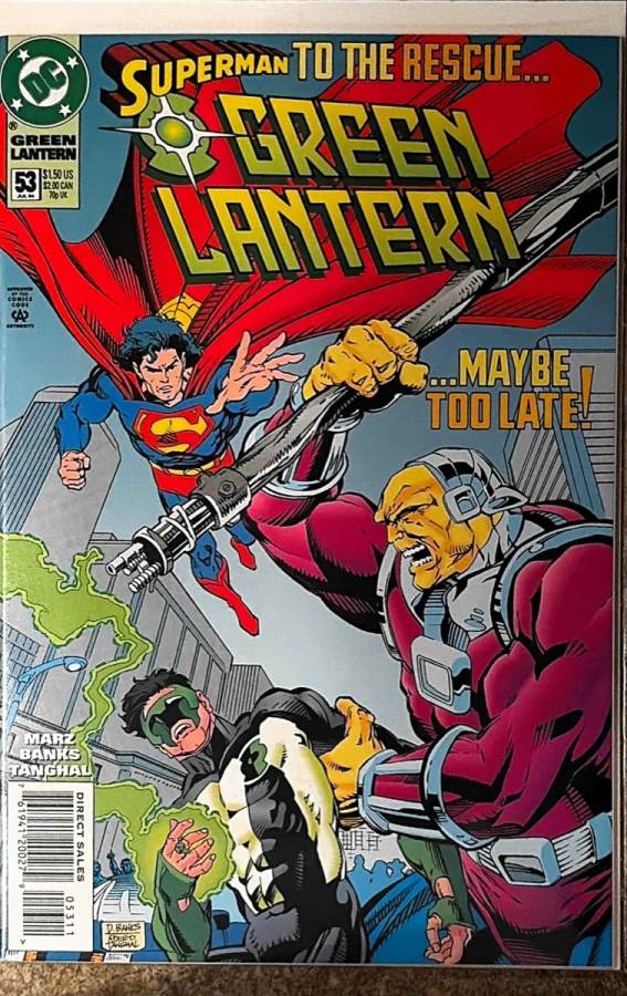 Green Lantern #53 cover