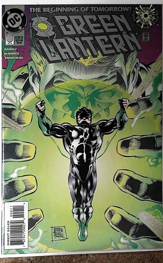 Green Lantern #0 cover
