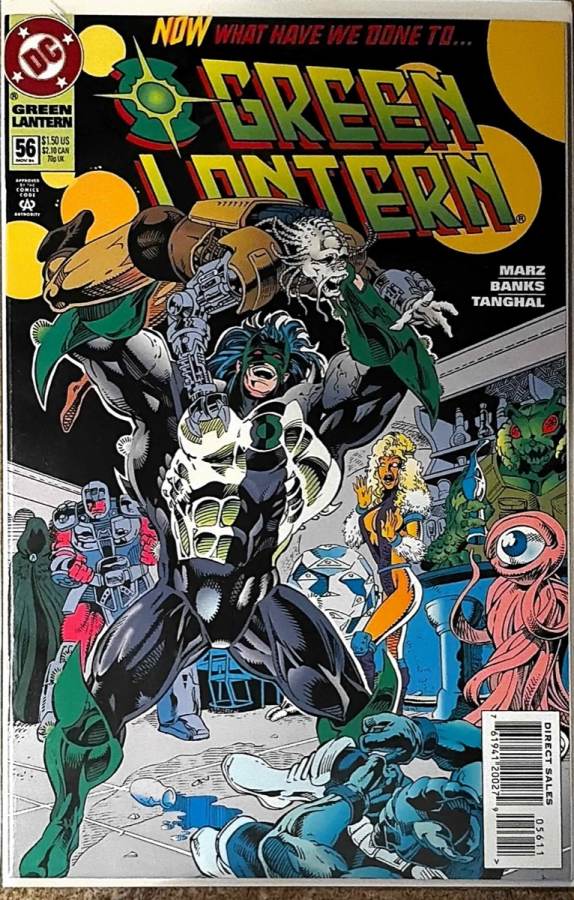 Green Lantern #56 cover