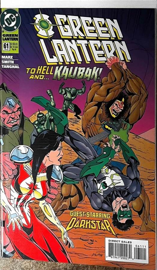 Green Lantern #61 cover