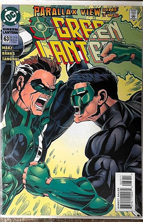 Green Lantern #63 cover