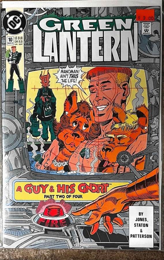 Green Lantern #10 cover