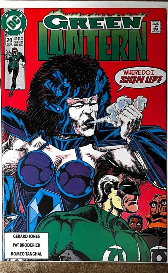 Green Lantern #20 cover
