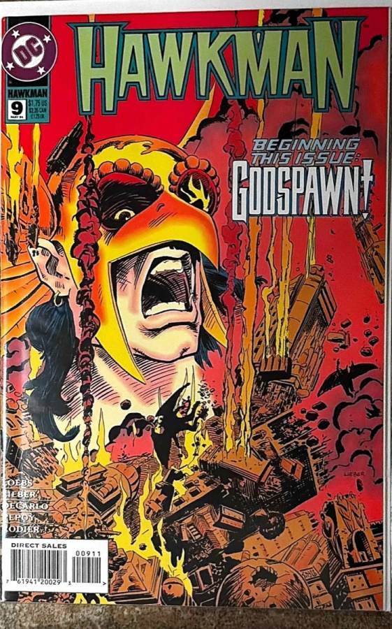 Hawkman #9 cover