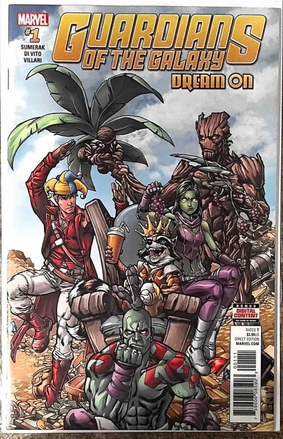 Guardians of the Galaxy: Dream On #1 cover