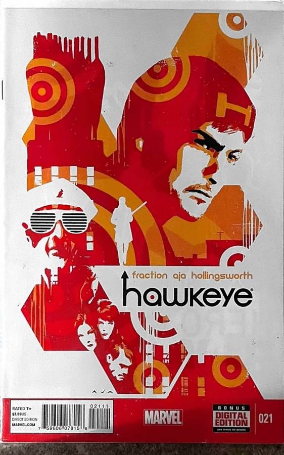 Hawkeye #21 cover