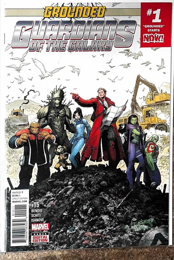 Guardians of the Galaxy #15 cover