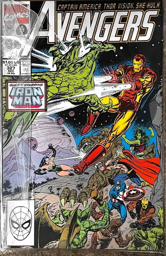 Avengers #327 cover