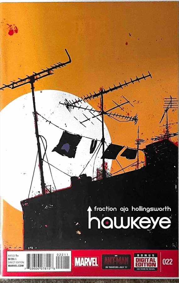 Hawkeye #22 cover