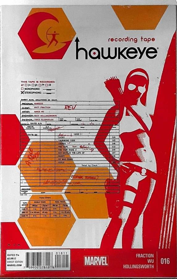 Hawkeye #16 cover