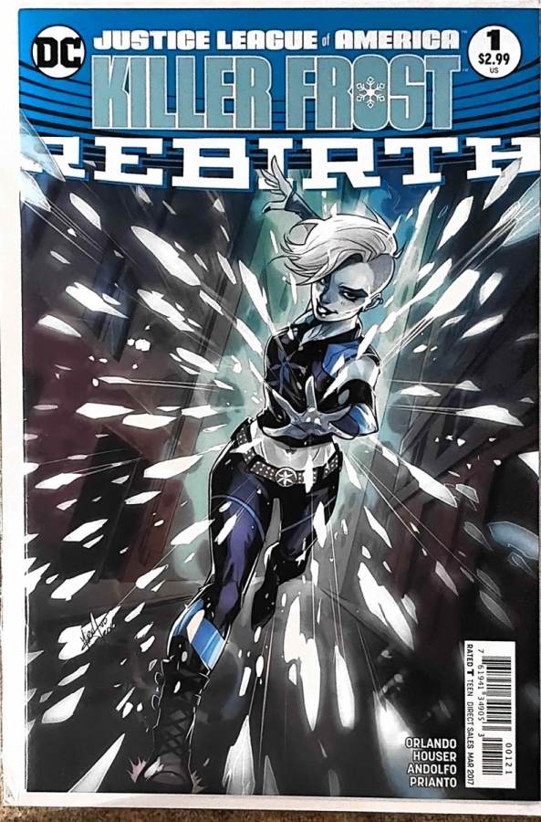 Justice League of America: Killer Frost Rebirth #1 cover