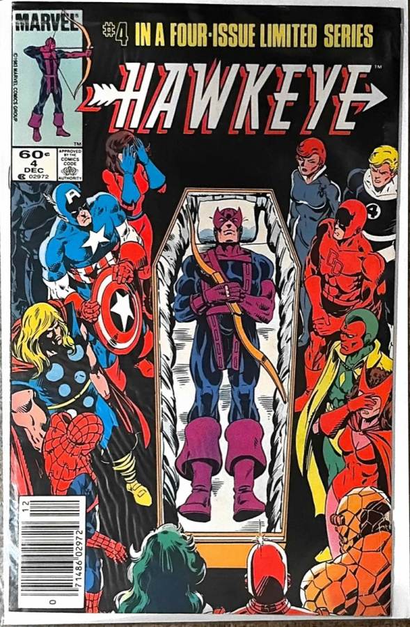 Hawkeye #4 (1983) cover
