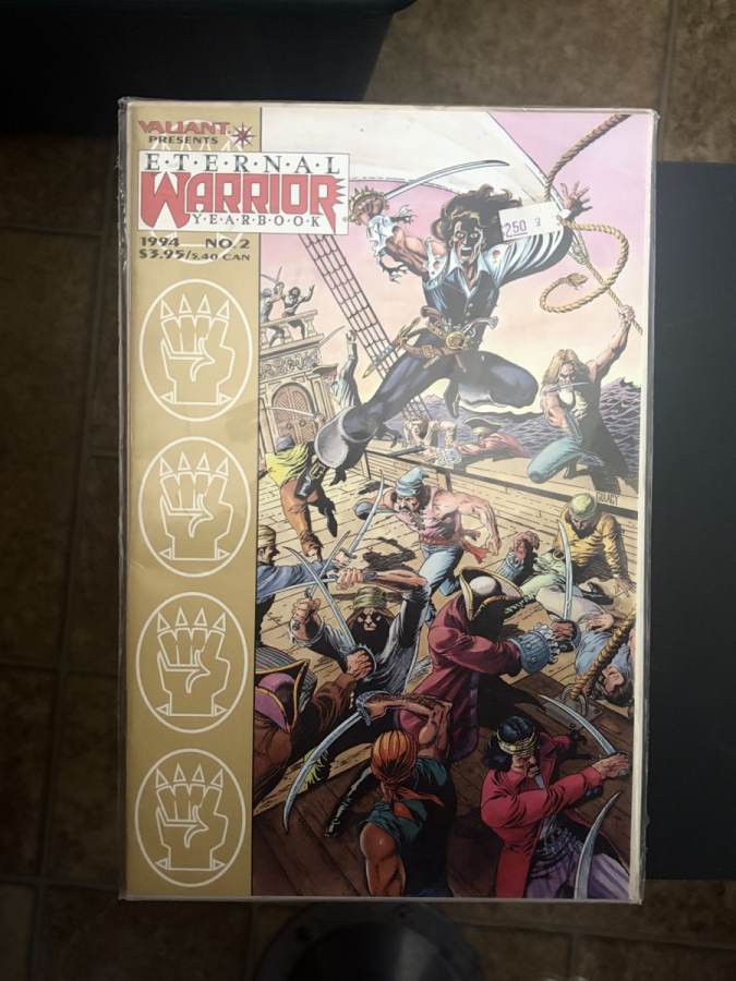 Eternal Warrior Yearbook #2 cover