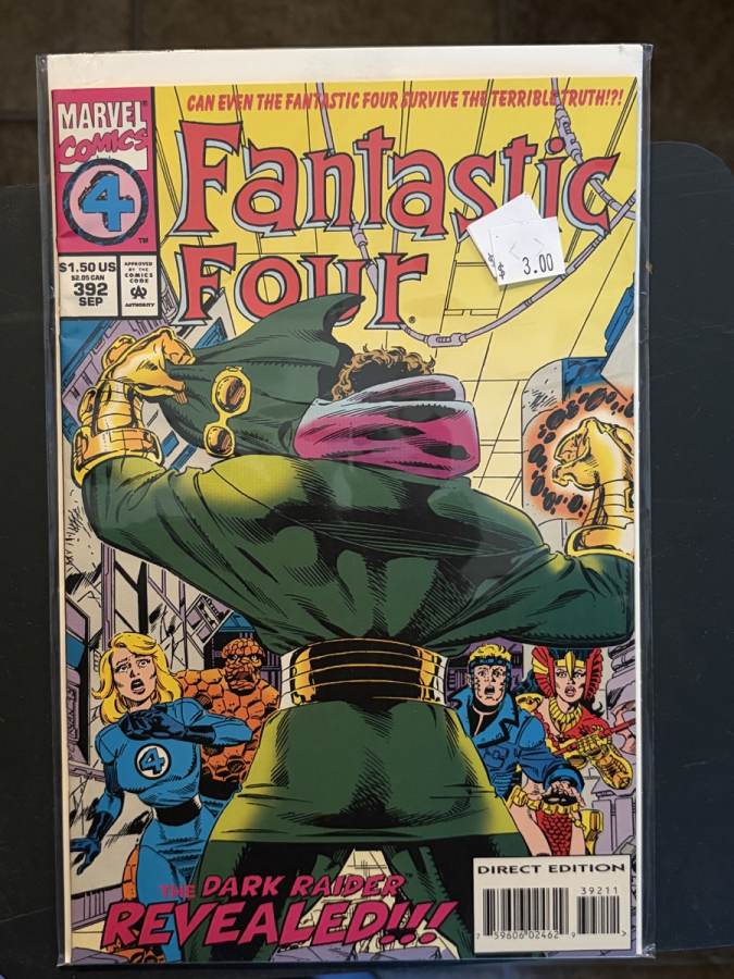 Fantastic Four #392 cover