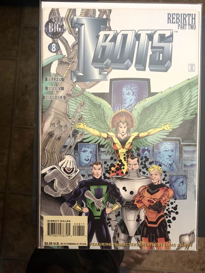I-Bots #8 cover