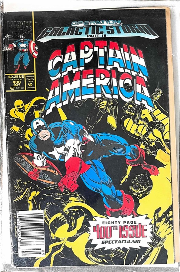 Captain America #400 cover