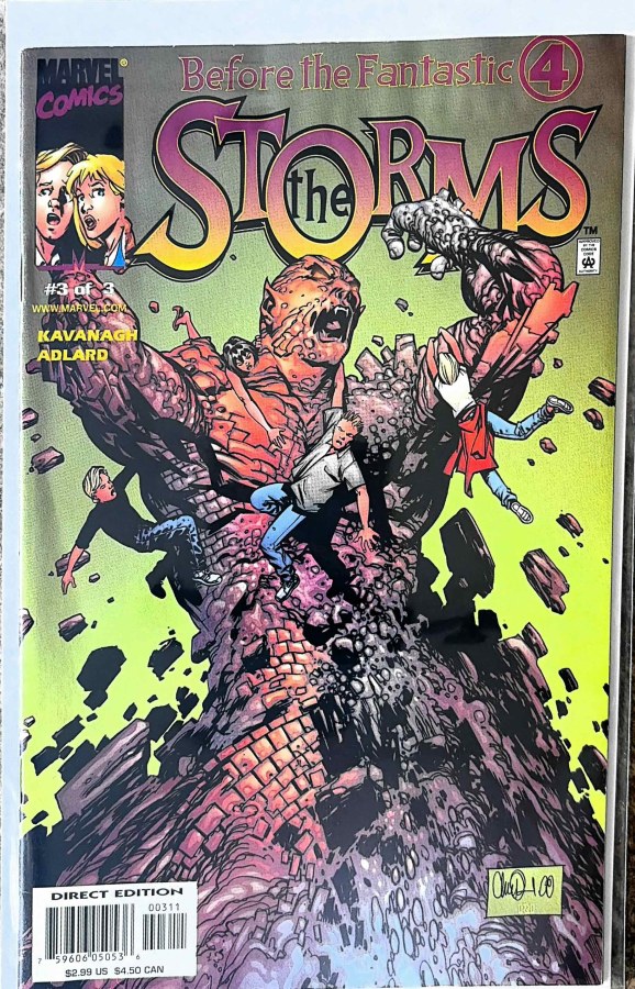 Before the Fantastic Four: The Storms #3 cover