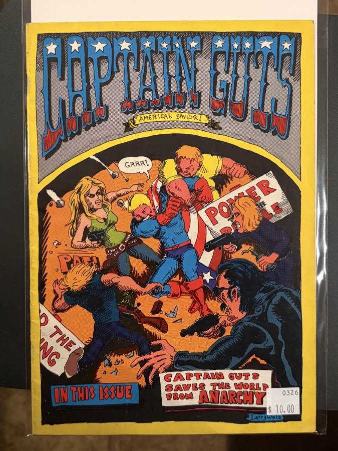 Captain Guts #2 cover