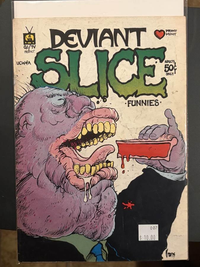 Deviant Slice Funnies #1 cover