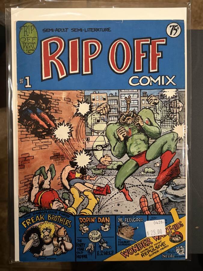 Rip Off Comix #1 cover