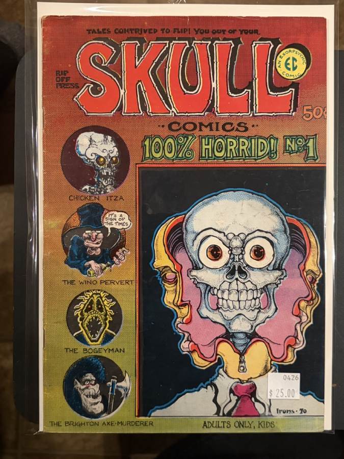 Skull Comics #1 cover
